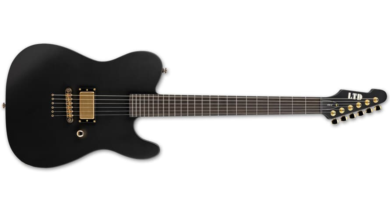 LTD AA-1 BLKS ALAN ASHBY SIGNATURE - Incl. Case